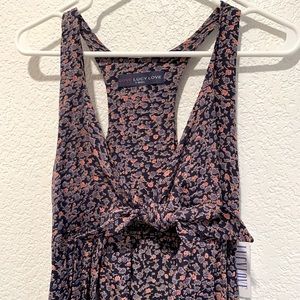 Lucy Love Floral Maxi Vest